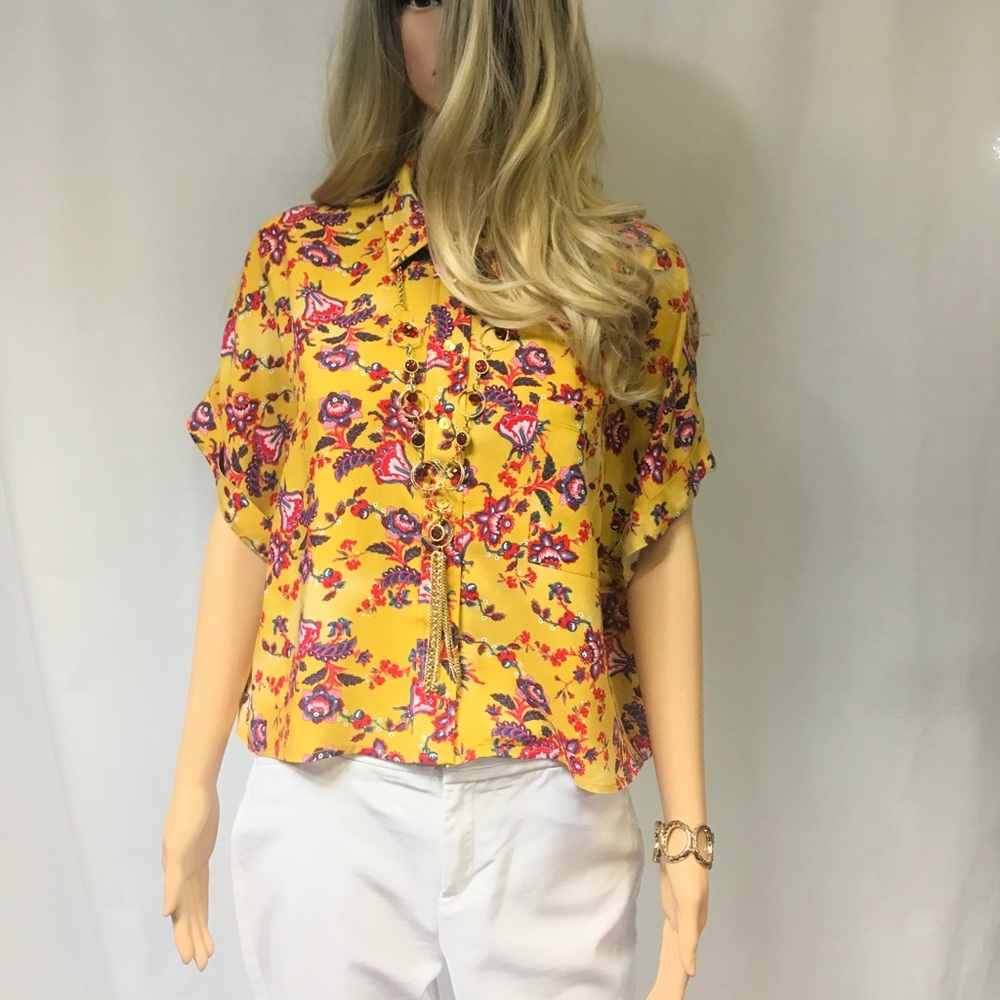 Inside Floral Blouse